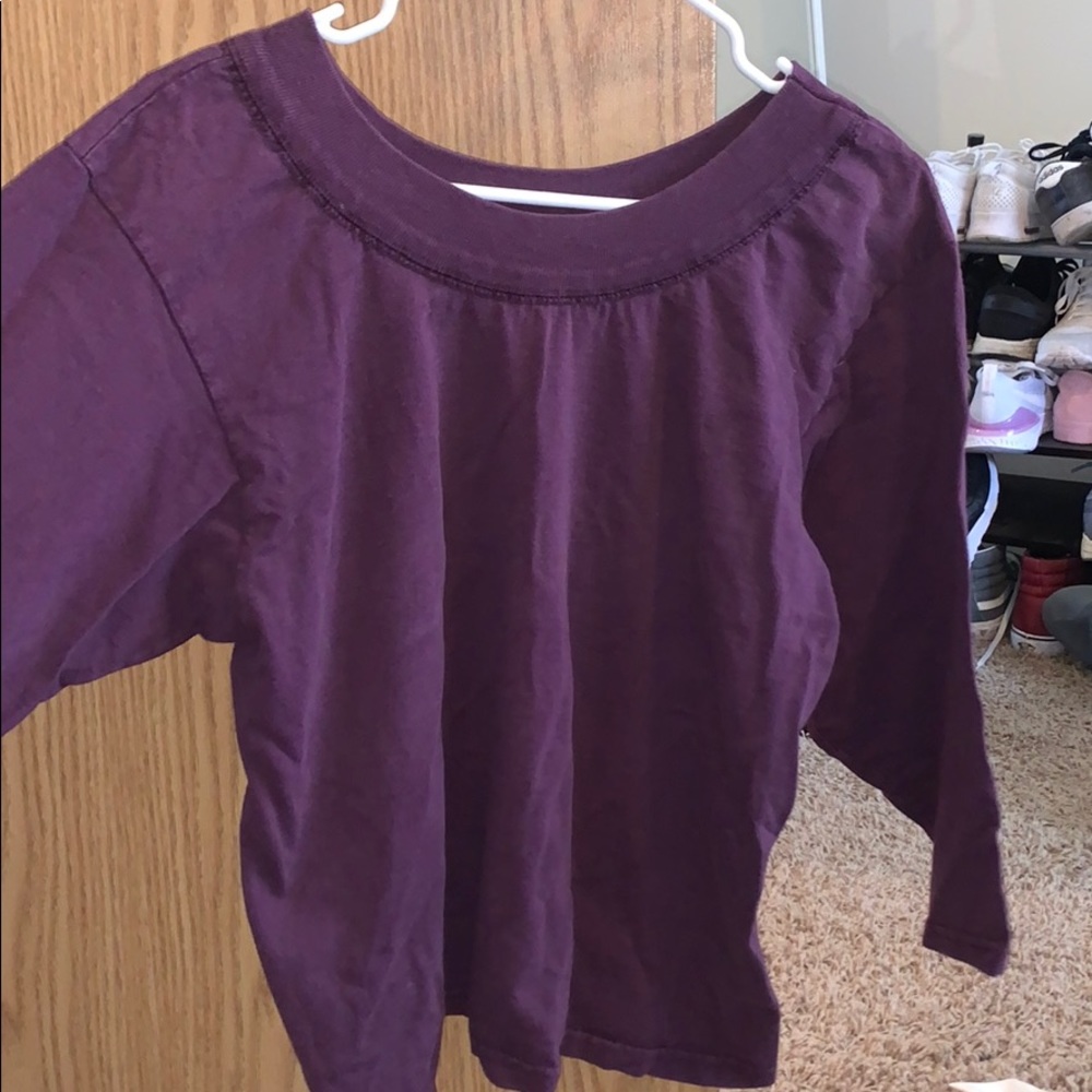Purple sweater